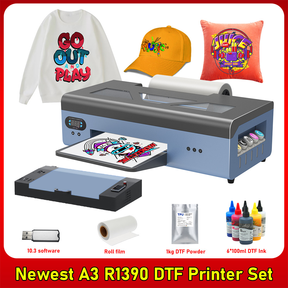 . A3 Dtf Printer Epson R1390 Dtf Printer With Oven Direct To Film -