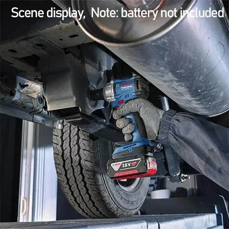 . Bosch Gds18V-350 Cordless Impact Wrench 3-Gear Torque Adjustment Impact Driver Torque Wrench Bosch