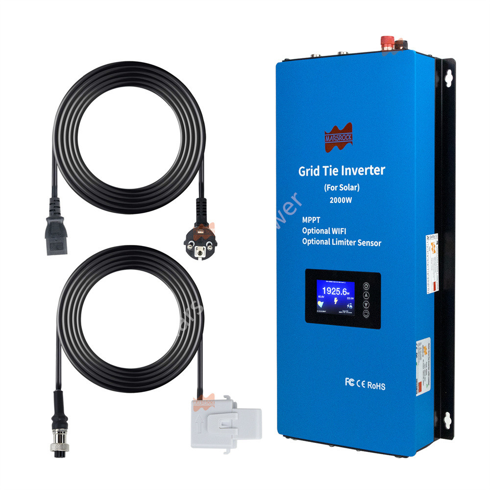 . 2000Watt Solar Limited Grid-Tie Inverter Dc45-90V To Ac160-265V With Smart Wifi Function Limiter -
