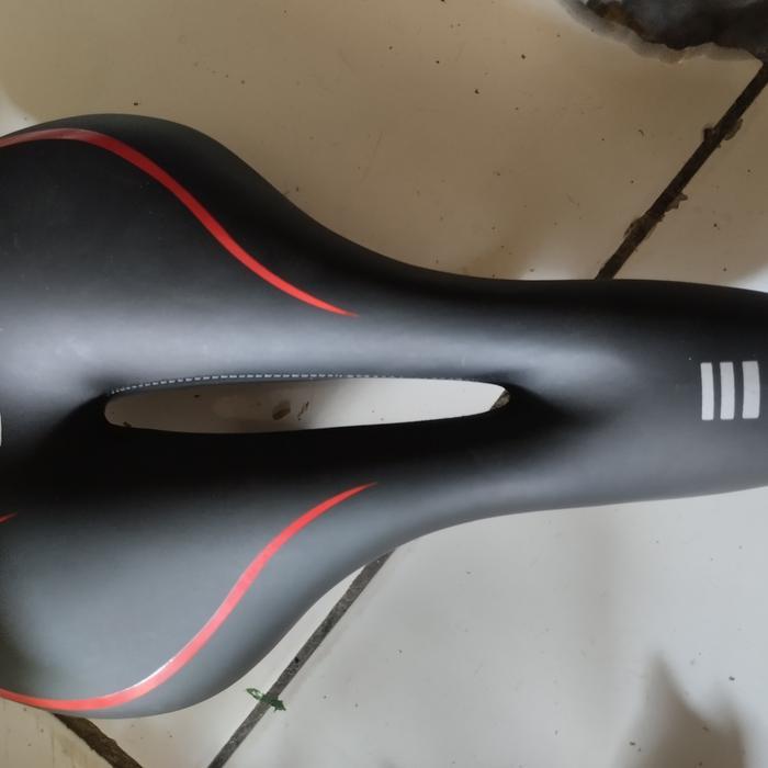 sadel sepeda gunung gel taff sadel sepeda balap roadbike mtb seli