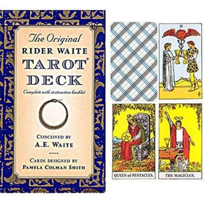 TERLARIS The Original Rider Waite Tarot Deck Kartu BISA GOSEND