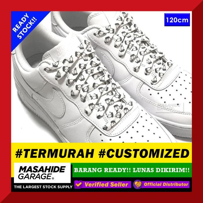 TERMURAH - KAWS DESIGN LACES / KAWS TALI SEPATU NOT UNIQLO KAWS