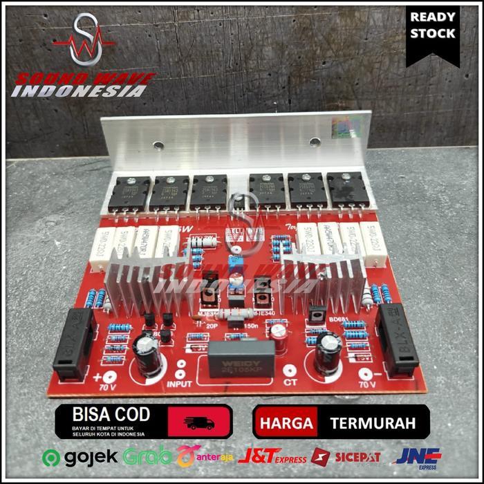 Toshiba KIT BLAZER 575W Mono Amplifier BGR Kit dengan Transistor TOSHIBA Kualitas Suara Jernih dan