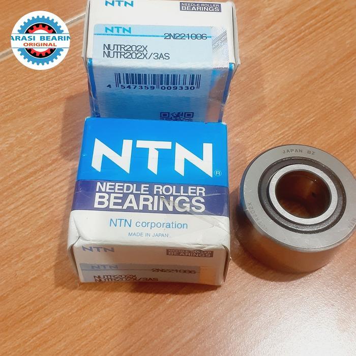 LAHER BEARING NUTR202 X NUTR 202 X ORI NTN JEPANG