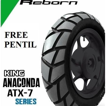 Ban Motor Kingland Anaconda ATX 110/90-12 Tubeless Ban Motor Ring 12