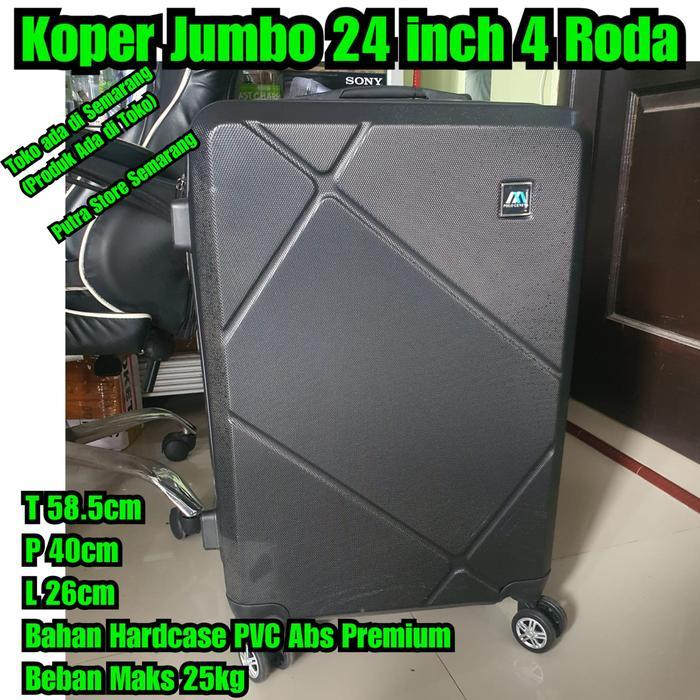 Khusus Instant Koper 24 inch Koper Jumbo Koper Ukuran besar Koper roda 4 koper baju besar