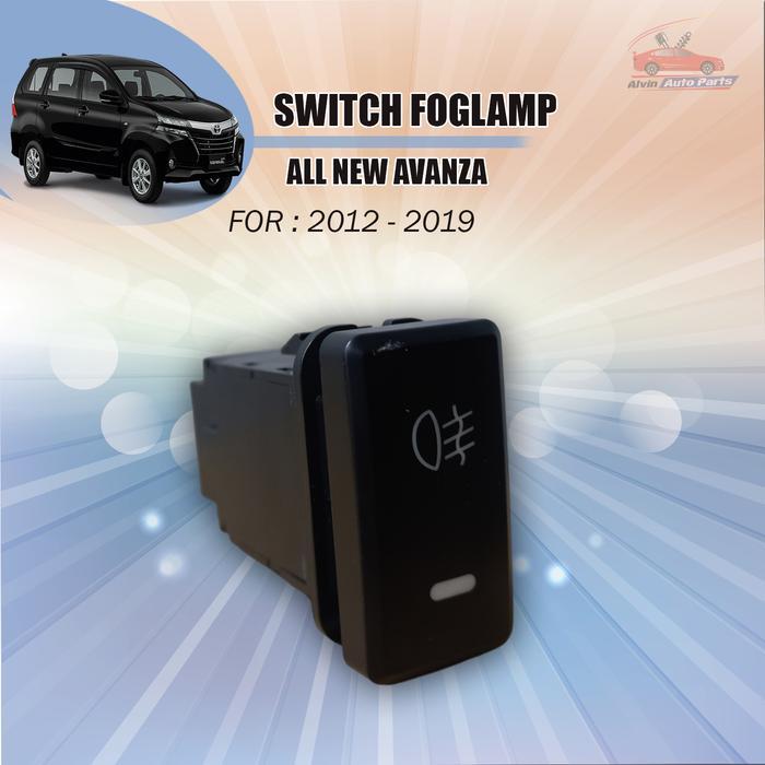 Ada Stok SWITCH FOGLAMP ALL NEW AVANZA SWITCH FOGLAMP UNIVERSAL SWITCH FOGLAMP PUSH PULL
