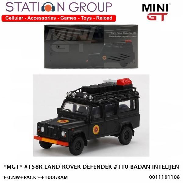 MINI GT #158R LAND ROVER DEFENDER #110 BADAN INTELIJEN 22 - DIECAST