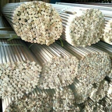 dowel shaft kayu ramin bkn grade A utk kerajinan tangan, furniture dll