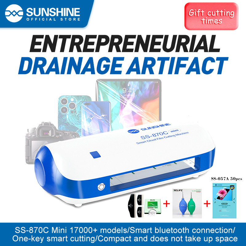 . Sunshine Ss-890C Pro Max Auto Intelligent Cutting Machine Flexible -
