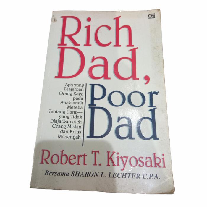 Preloved Buku Rich Dad Poor Dad Buku Inspirasi dan Motivasi