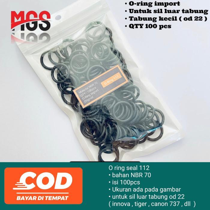 Oring satuan kode 112 - Seal - Sil