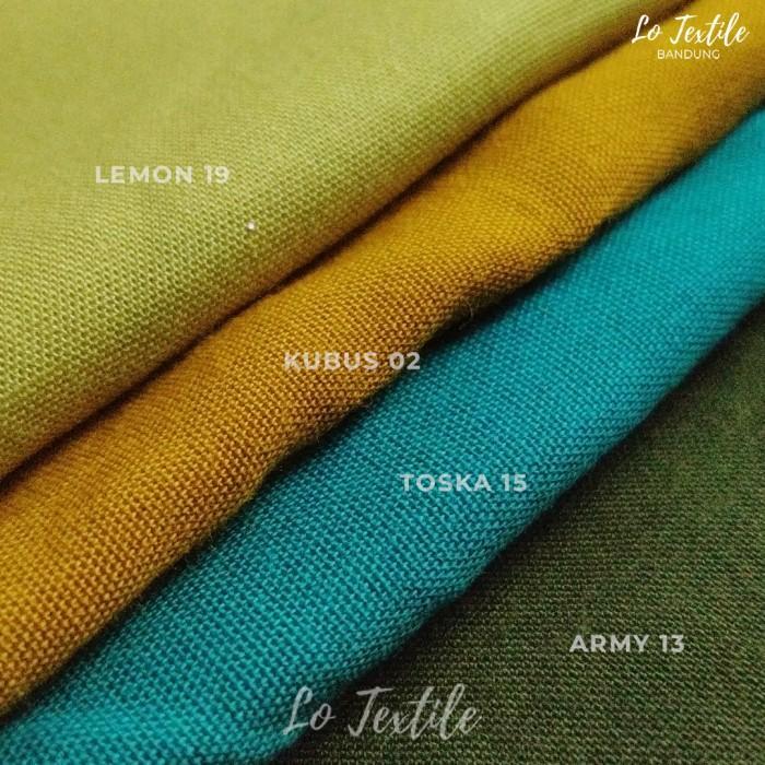 Kain Rayon Polos Uniqlo 1 Meter - Bahan Katun Rayon