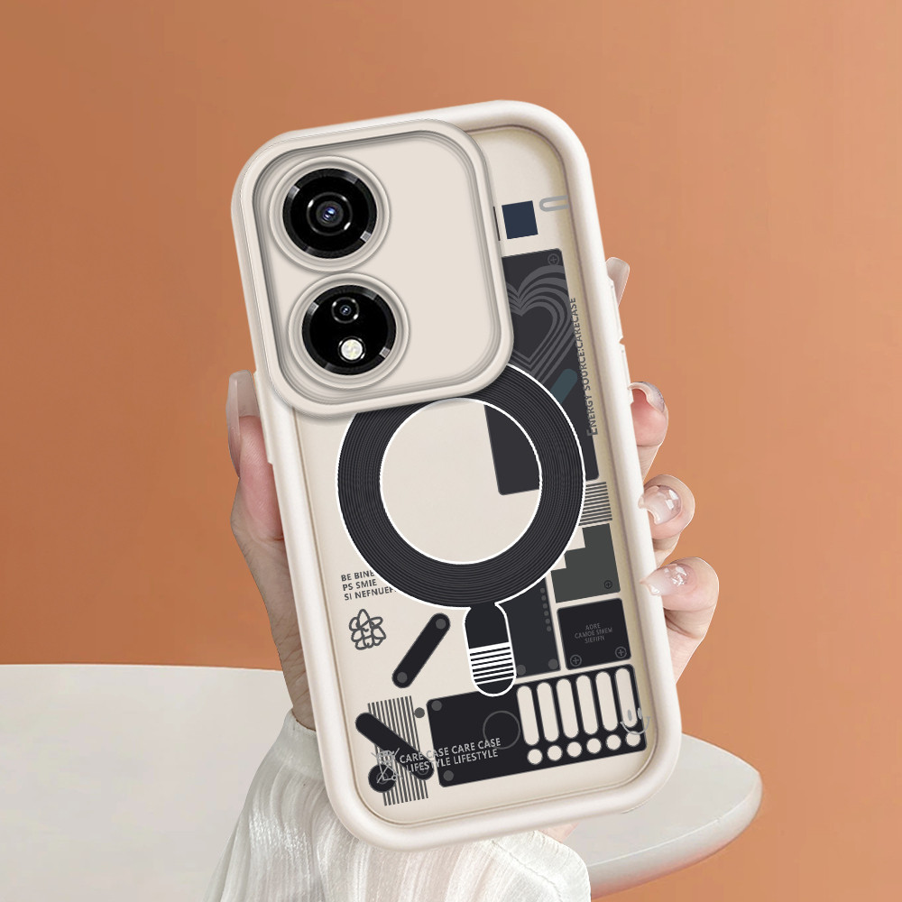 Softcase Phone Case For Itel P55 5G Fashion Tren Sederhana Pria Motif Soft Casing Ponsel Untuk Kesin