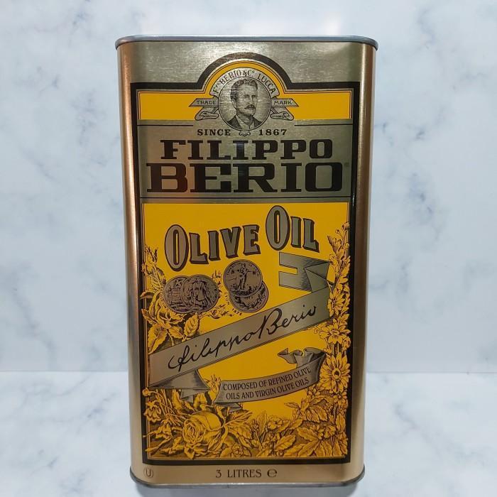 Olive Oil / Filippo Berio / Berio / Minyak Zaitun 3 Liter