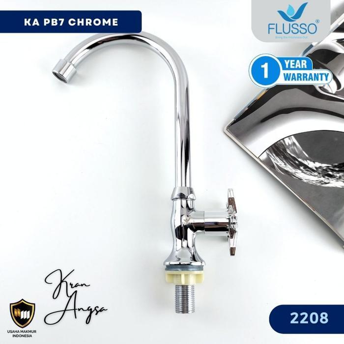 ID KRAN AIR ANGSA WASTAFEL SINK JANTUNG KUNINGAN CUCI PIRING MINIMALIS PREMIUM KERAN ORIGINAL FLUSSO