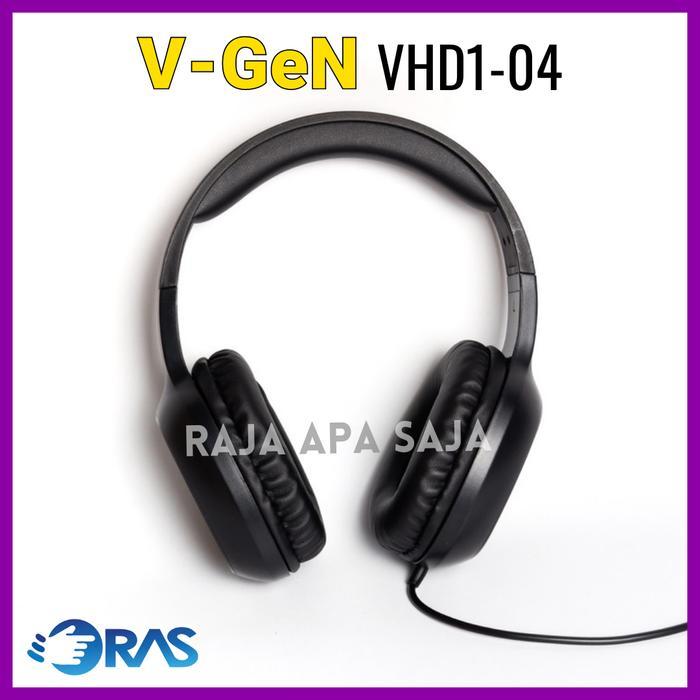 TERLARIS phone Gaming Vgen VHD1-04 - set Henset Game di Laptop PC Komputer Full Bass Selamat