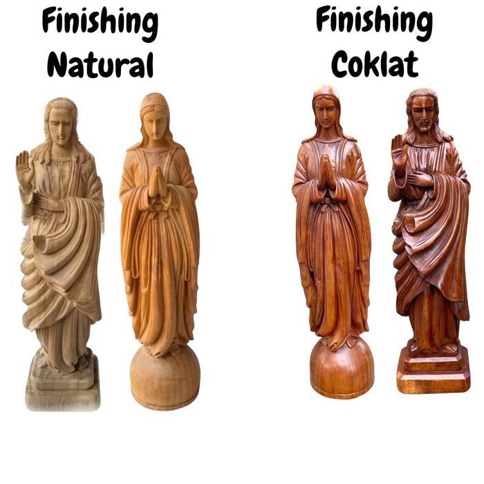 Patung Rohani Bunda Maria Patung Maria Kayu Patung Ave Maria Roh Kudus