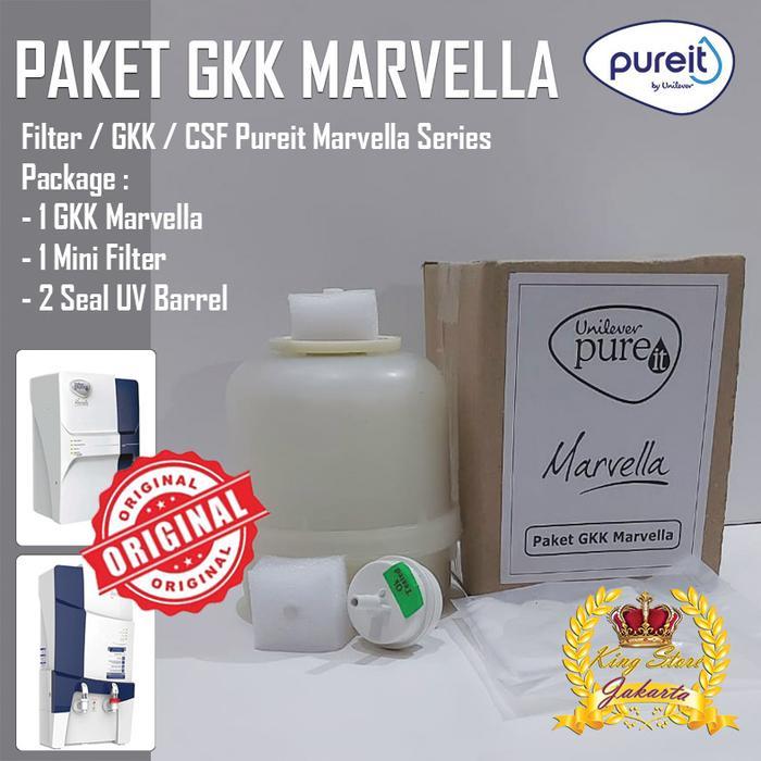 Paket GKK Filter Pureit Marvella UV dan Hot Original