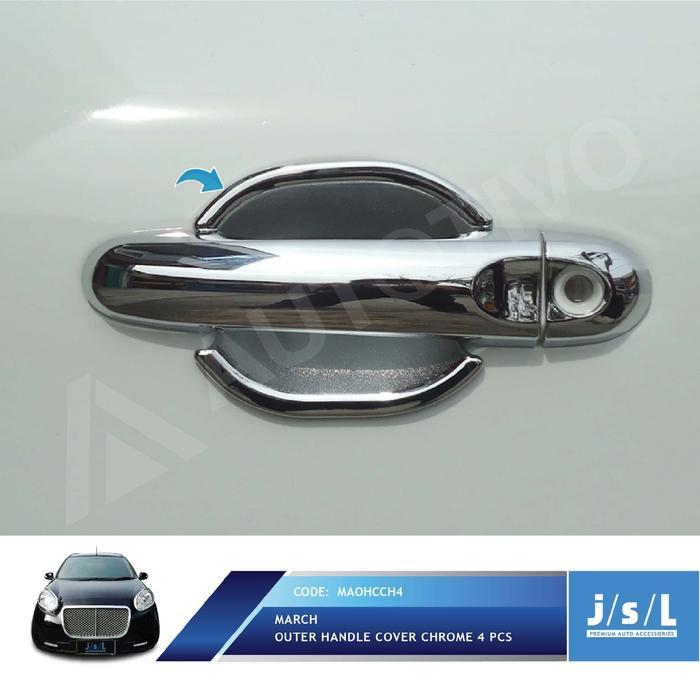 Nissan March Outer Handle Cover Chrome/Aksesoris JSL Eksterior March