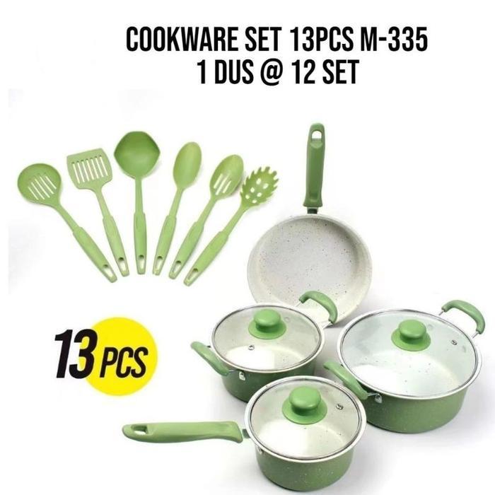 PANCI SET 13 PCS ORIGINAL - COOKWARE SET 13 PCS - PANCI SET 13 PCS