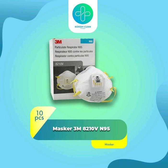 Masker 3M 8210V N95 isi 10