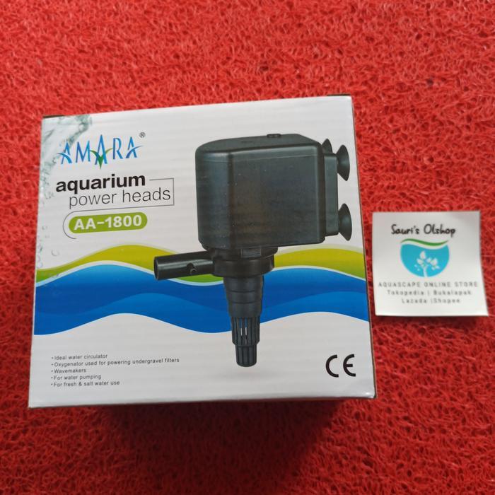 Power Head Aquarium 1800 Amara Pompa Celup Amara 1800 Aquascape