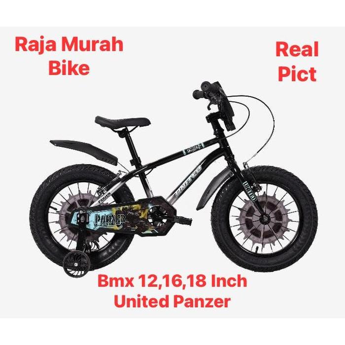 Sepeda Anak Laki Laki Bmx 12 Inch United Panzer Sepeda Bmx United Panzer 12 Inch
