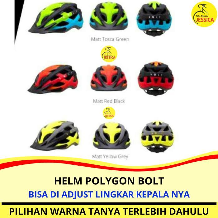 Helm Sepeda MTB Roadbike Polygon Bolt