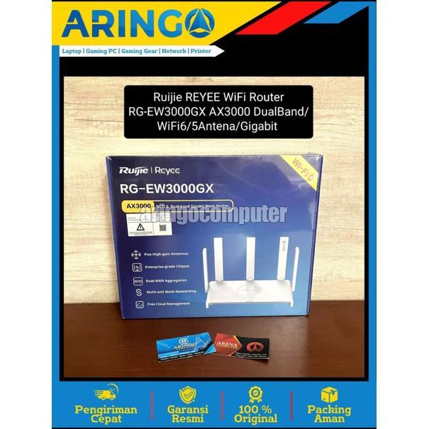 Rui Reyee Wifi Router Rg-Ew3000Gx Dualband/Wifi6/5Antena/Gigabit