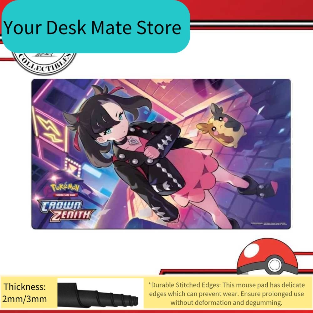Pokemon Card Game Playmat Crown Zenith Premium Collection - Marnie & Morpeko Playmat - Pokemon