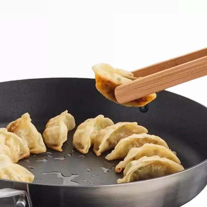 A525 - CAPITAN KAYU MASAK PREMIUM PENJEPIT KUE CAPIT JEPITAN MAKANAN BAMBU ALAMI 24X5 CM