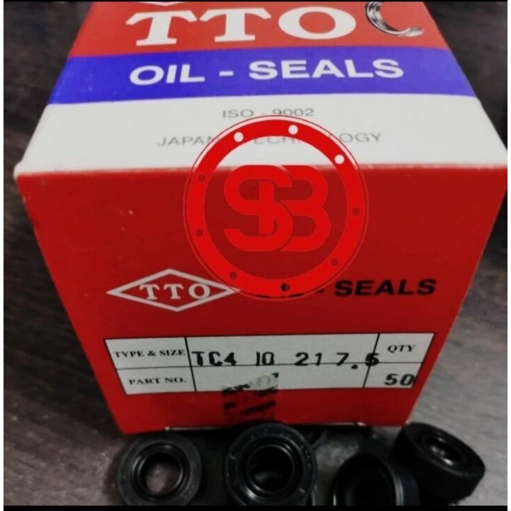 (ISI 10PC) Oil Seal TC4 10 21 7.5 TTO
