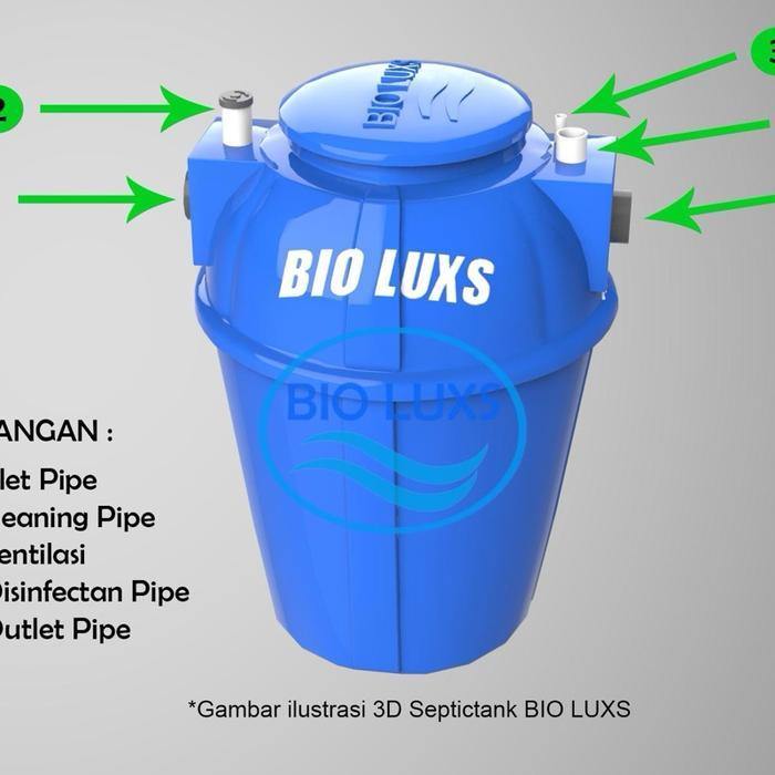 Septic Tank Bio, Biotank - Biofil, Septic Tank Bioluxs Bt - 500 Liter