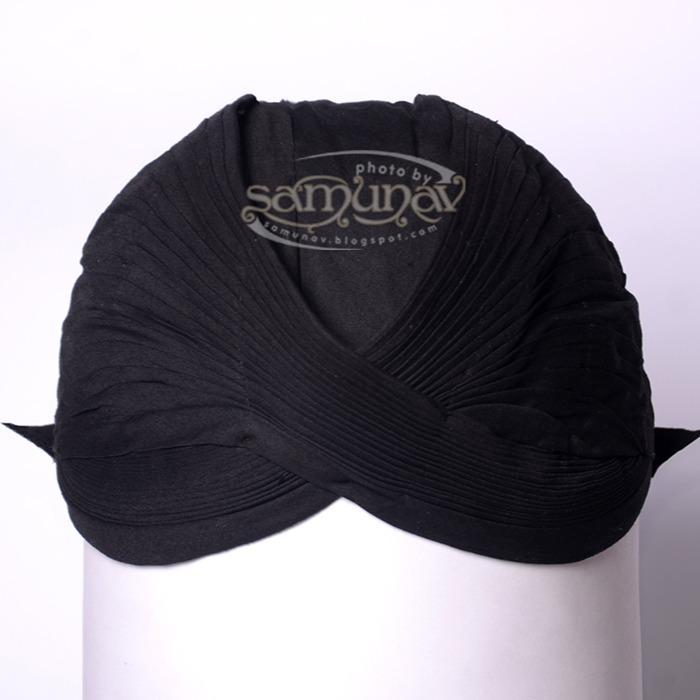 Blangkon Sunan Hitam Polos Royal Quality
