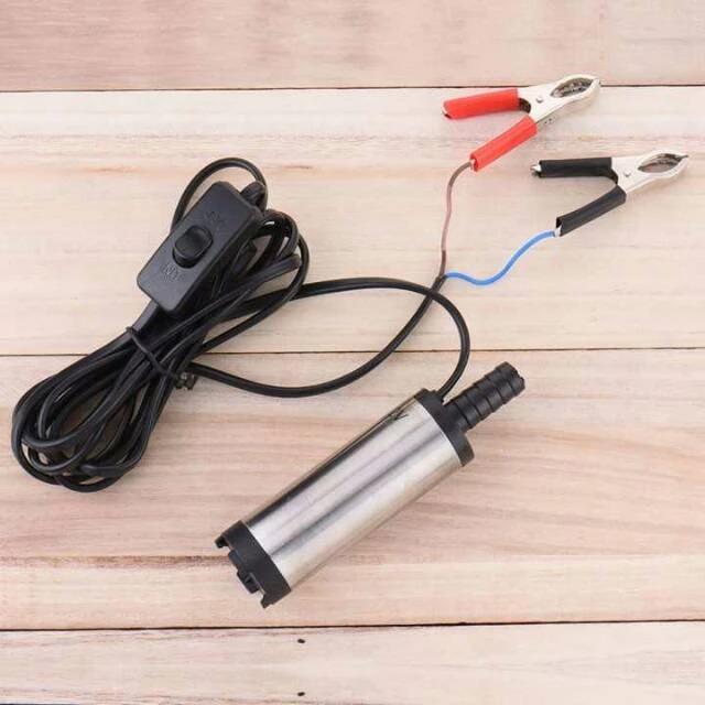 Pompa Air Celup Mini Kecil Portable 12V Diesel Pump Mini Air Minyak Berkualitas