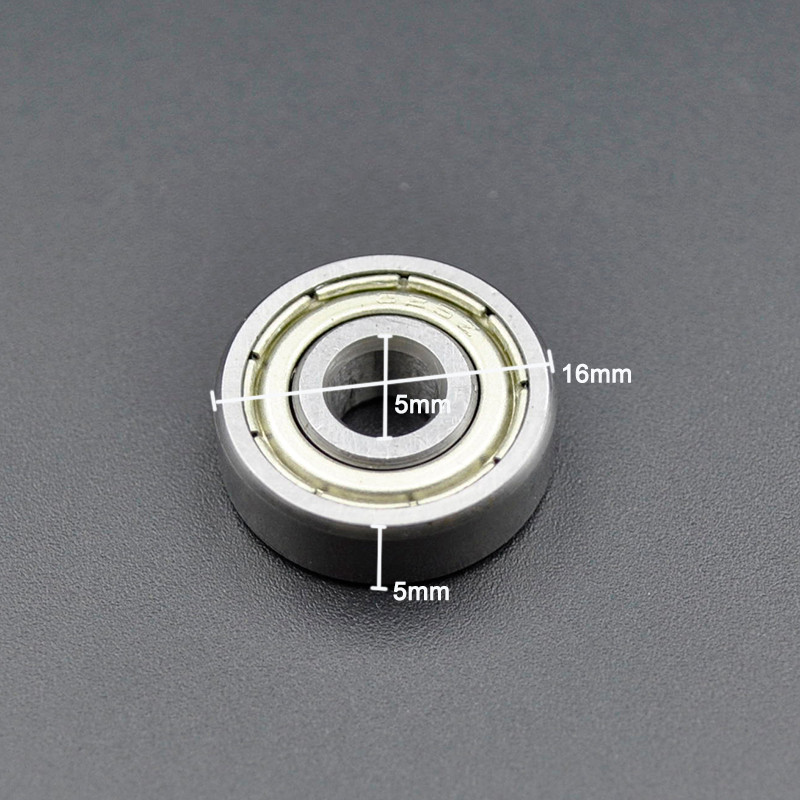 10pcs Miniature Bearing 625 ZZ 5*16*5mm 2Z 2RS DDU Chrome Steel 625ZZ Deep Groove Ball Bearings