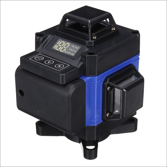 ` 16 line Green Laser Level App Control 4D 360 H&V Cross Line
