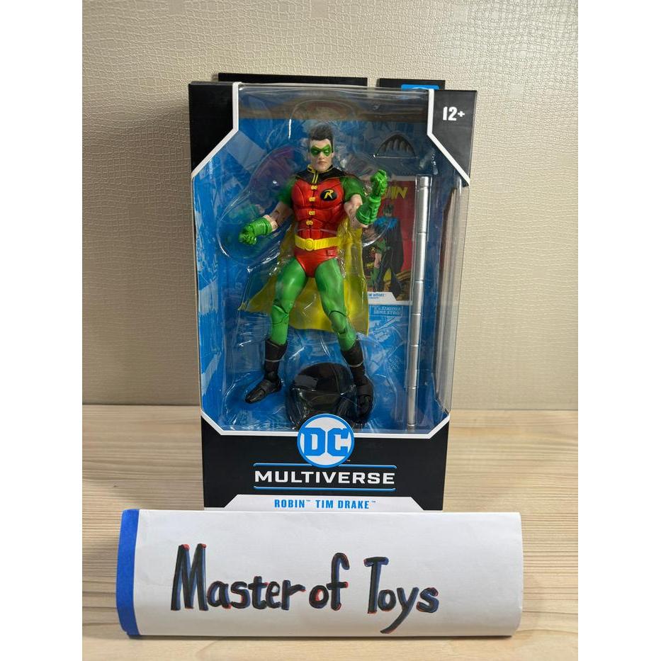 Ready McFarlane DC Multiverse Robin Tim Drake Robin: Reborn - Ready Stock