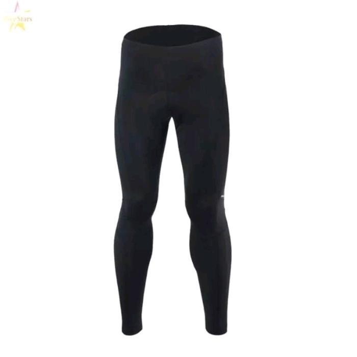 Celana Sepeda Roadbike Panjang Black Koated / Celana Sepeda Ketat Panjang