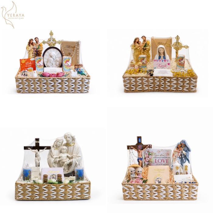 Hantaran Rohani Wedding Katolik Ocean Blue (KHUSUS GOJEK) Hampers Pernikahan Gereja Katolik