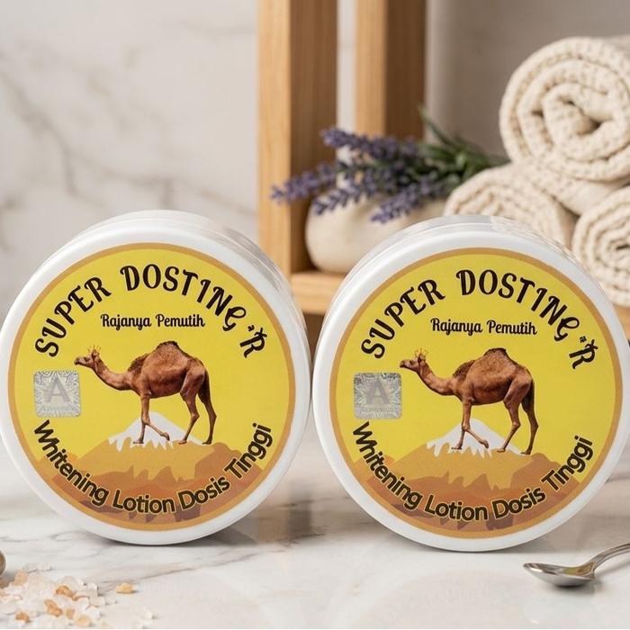 ( Paket Usaha 3 Pot ) Super Dosting Handbody Pemutih Hb Dubai Mencerahkan Kulit Putih Mulus &