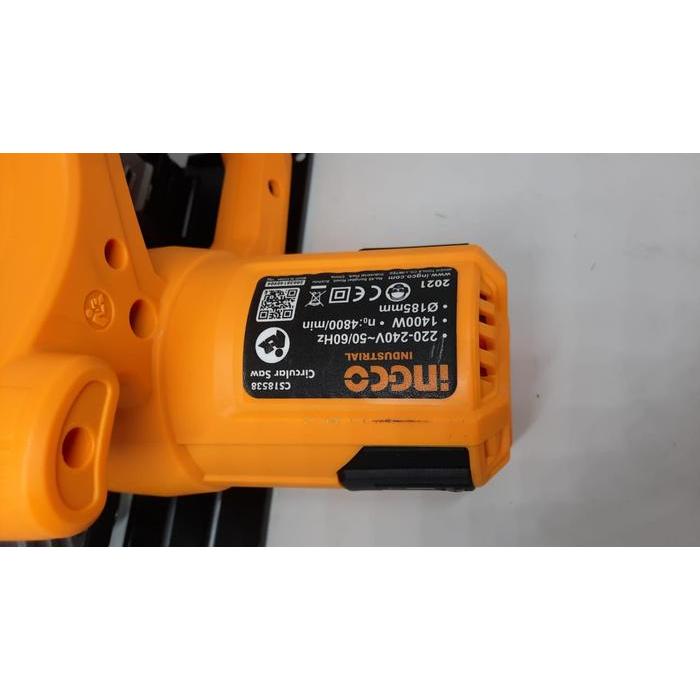 sintayanistore12 Mesin Gergaji Potong Circular Saw 7" INGCO CS18538