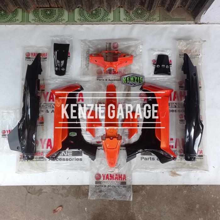 Cover Body Full Set Fullset F1ZR FIZR Orange Hitam 2001 2002 Original
