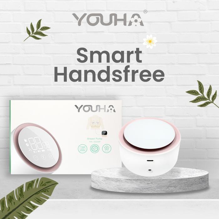 KIDS FRIENDS YOUHA SMART HANDSFREE / Pompa Asi Elektrik Ganda / Double Handsfree breast pump /