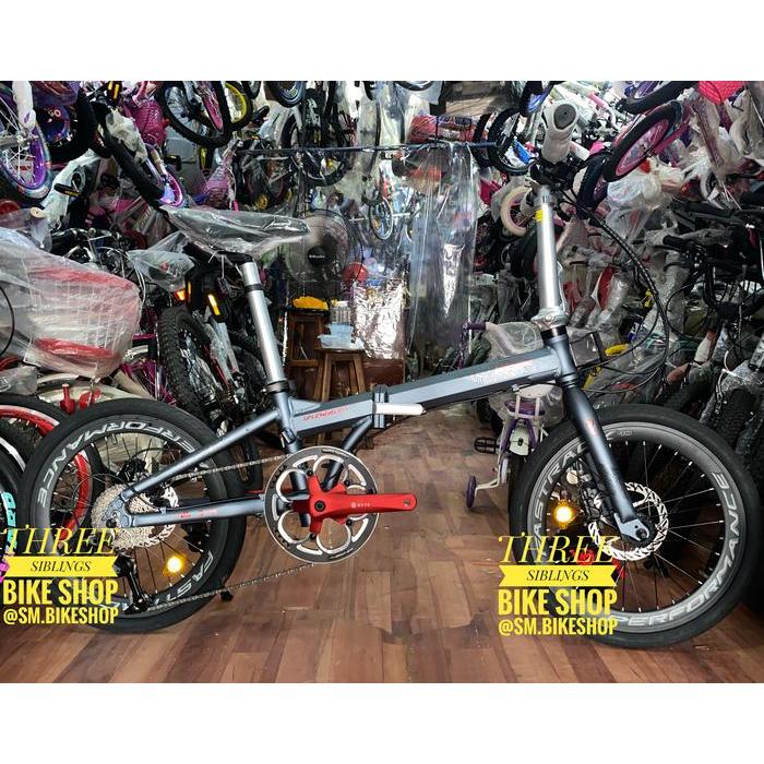 SEPEDA LIPAT PACIFIC SPLENDID 500 20 INCH ALLOY, HYDRAULIC, 9 SPEED