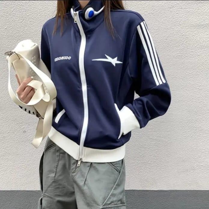 TERBARU Guest Star Love Jacket Wanita Oversize - Atasan Jacket Wanita Korean Style Kekinian G00D