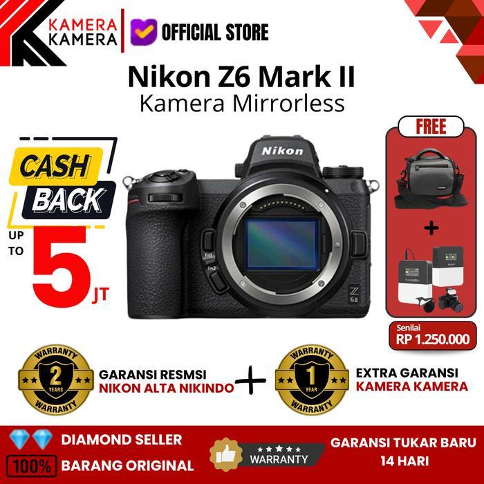 Nikon Z6 II Nikon Z6II Nikon Z6 Mark II Body Only GARANSI RESMI
