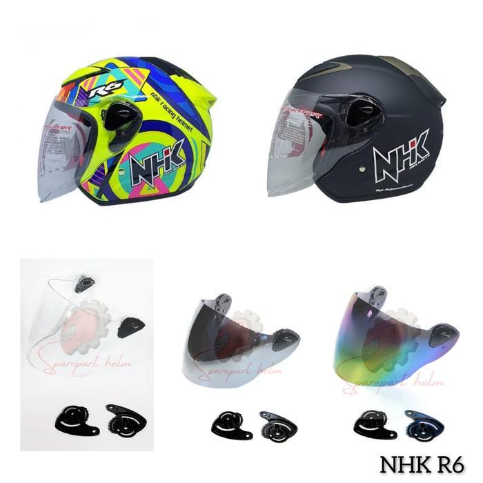 "New" Kaca helm NHK R6 Visor helm NHK R6