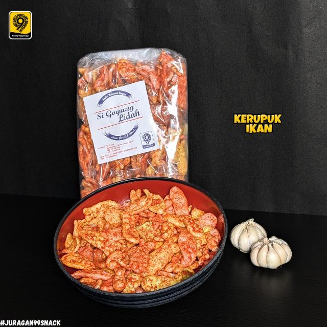OBRAL PAKET 500an KERUPUK IKAN PAKET USAHA 1 IKET Kerupuk Ringan Camilan Food Makanan Snacks Keripik